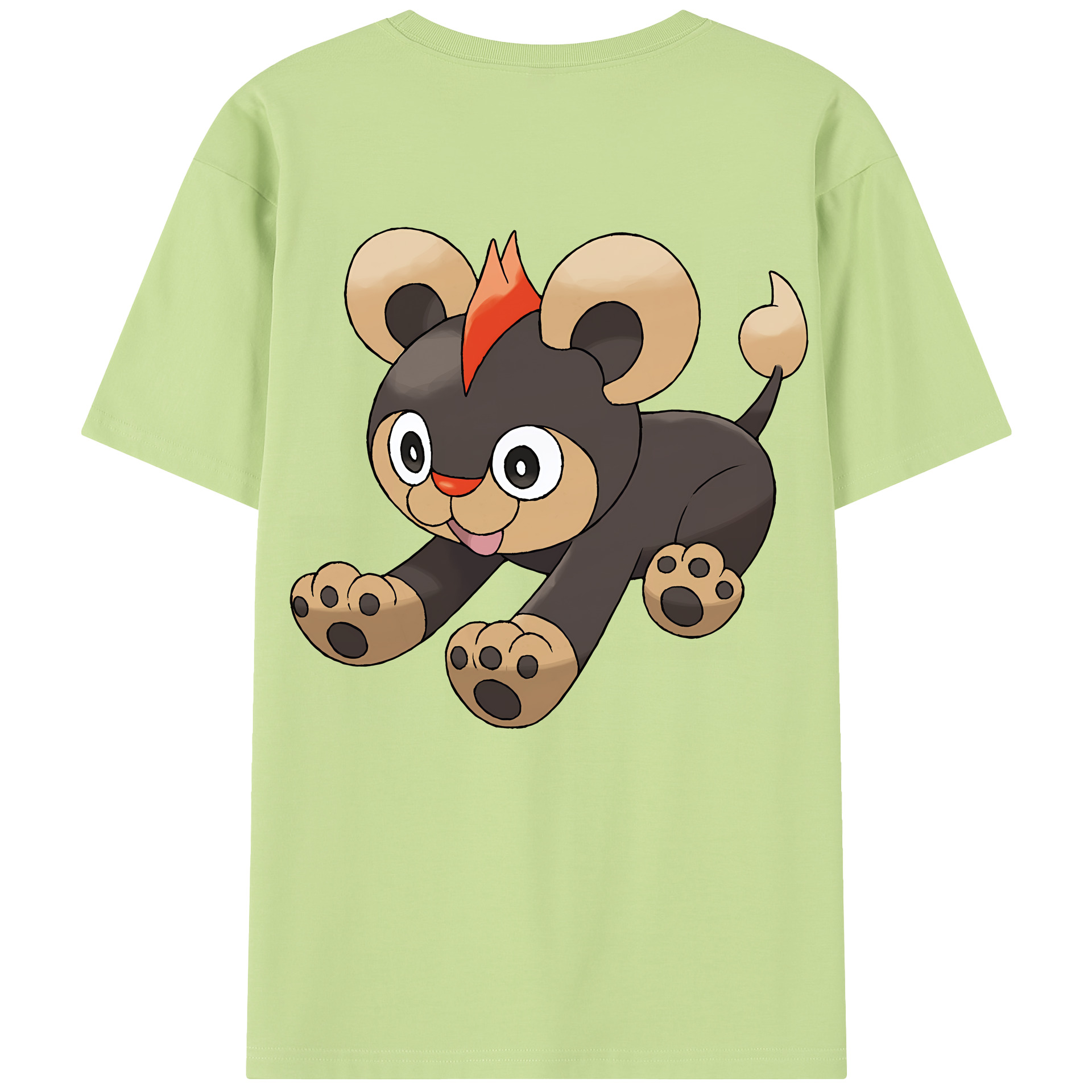 （画像用） ポケットモンスター Pokémon 綿100％半袖Tシャツ（背面プリント）